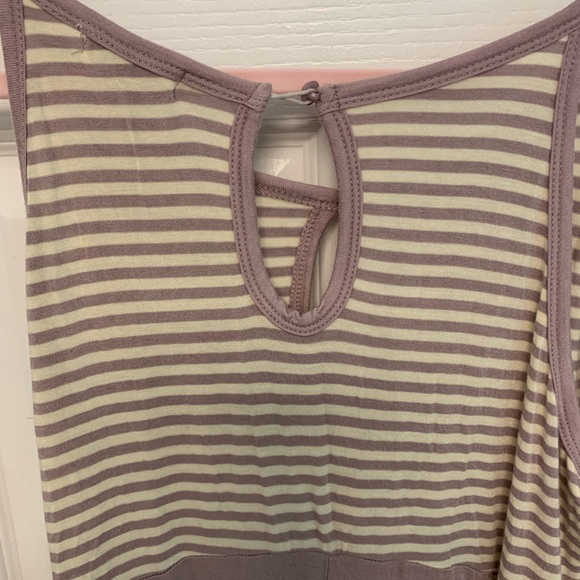 Exist striped key hole maxi dress. Size medium - Picture 7 of 10
